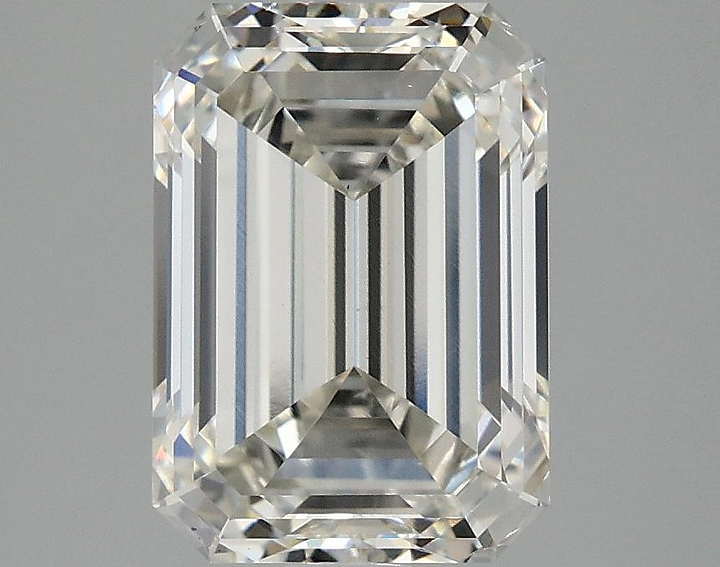 3.04 Carat Emerald Shaped Ideal Cut VS1 IGI Certified Lab Grown Diamond