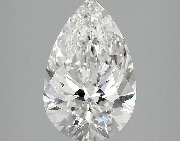 2.38 Carat Pear Shaped Ideal Cut VS1 IGI Certified Lab Grown Diamond