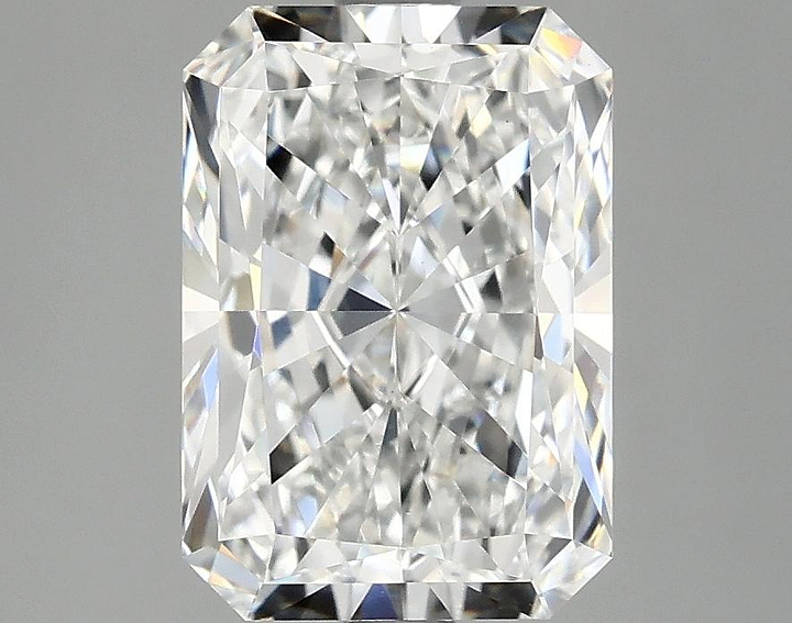 3.05 Carat Radiant Shaped Ideal Cut VVS2 IGI Certified Lab Grown Diamond