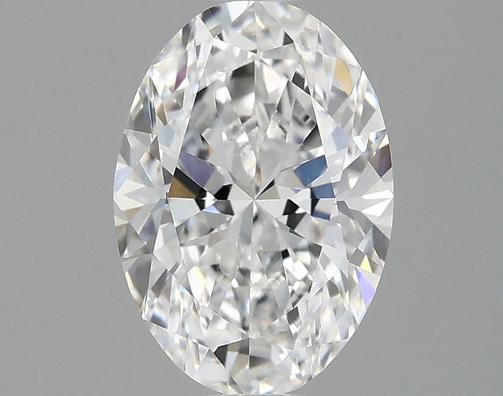 0.98 Carat Oval Shaped Ideal Cut VVS2 IGI Certified Lab Grown Diamond