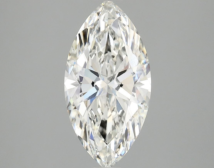 2.07 Carat Marquise Shaped Ideal Cut VVS2 IGI Certified Lab Grown Diamond