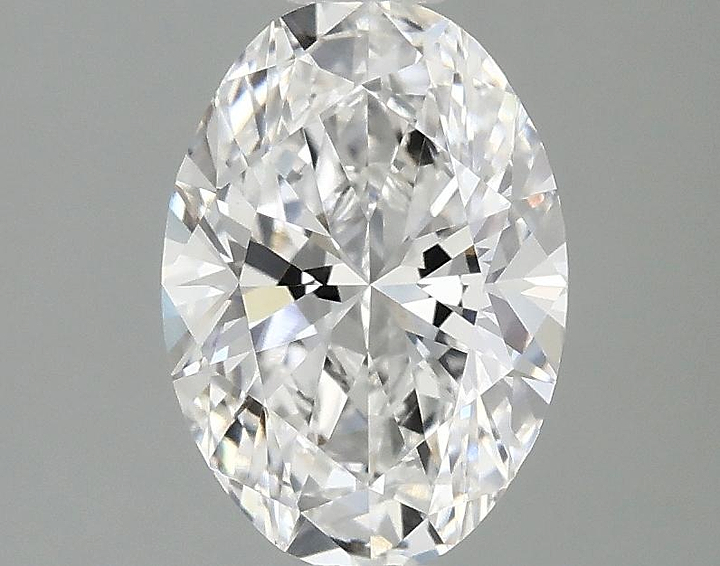 1.54 Carat Oval Shaped Ideal Cut VVS2 IGI Certified Lab Grown Diamond