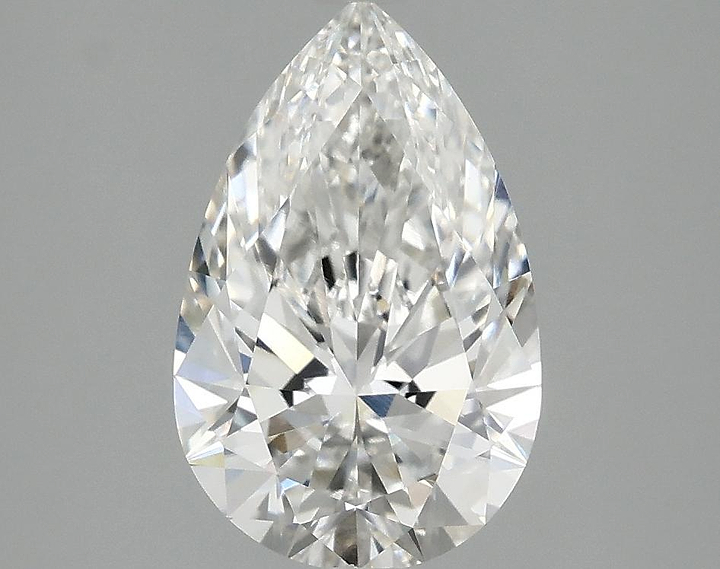 2.04 Carat Pear Shaped Ideal Cut VVS1 IGI Certified Lab Grown Diamond