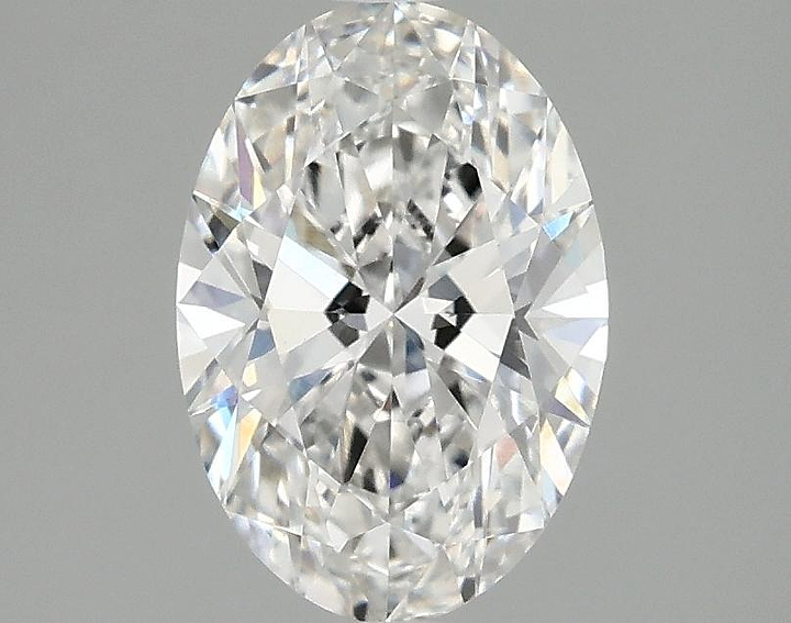 1.5 Carat Oval Shaped Ideal Cut VVS2 IGI Certified Lab Grown Diamond