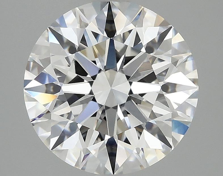 3.04 Carat Round Shaped Excellent Cut VVS2 IGI Certified Lab Grown Diamond