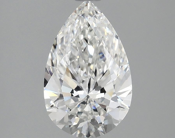 1.68 Carat Pear Shaped Ideal Cut VS1 IGI Certified Lab Grown Diamond