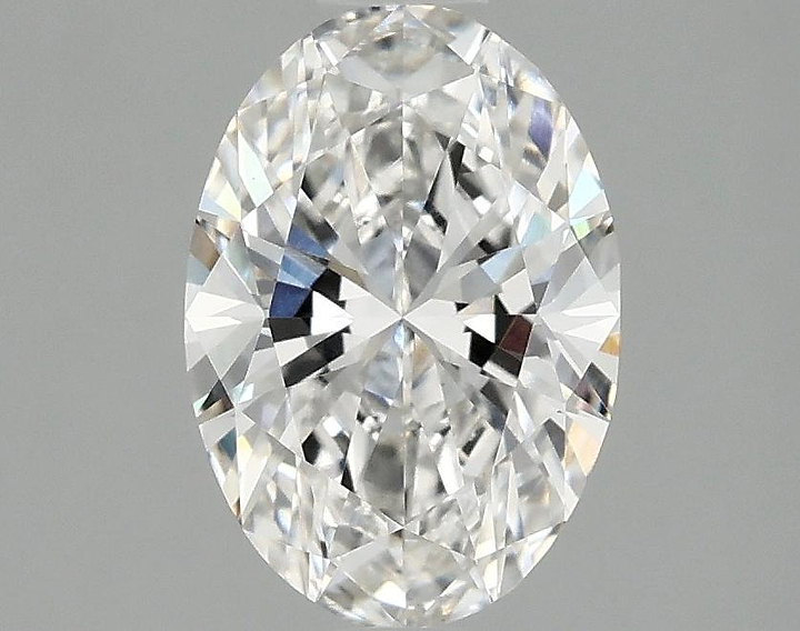 1.59 Carat Oval Shaped Ideal Cut VVS2 IGI Certified Lab Grown Diamond