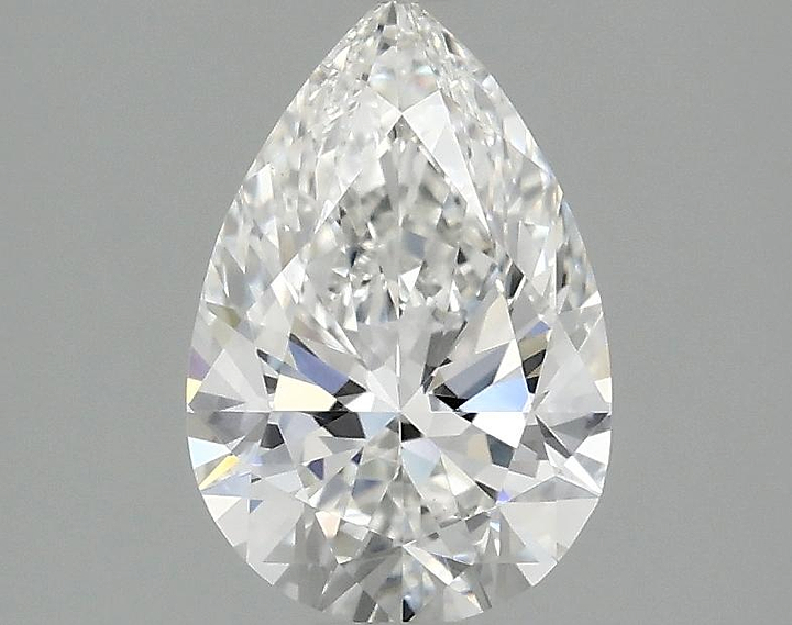 1.3 Carat Pear Shaped Excellent Cut VVS2 IGI Certified Lab Grown Diamond