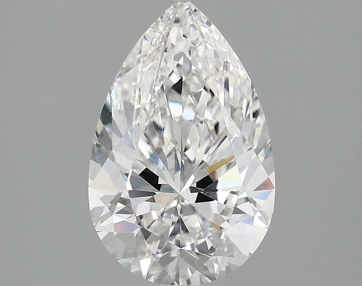 2.04 Carat Pear Shaped Ideal Cut VS1 IGI Certified Lab Grown Diamond