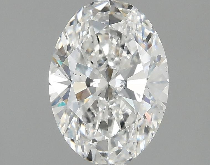 1.5 Carat Oval Shaped Ideal Cut SI1 IGI Certified Lab Grown Diamond