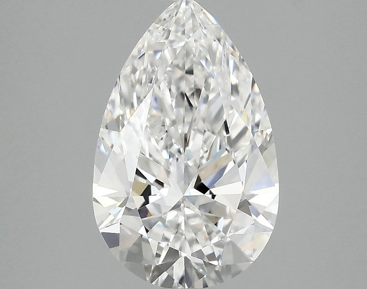 2.08 Carat Pear Shaped Ideal Cut VVS2 IGI Certified Lab Grown Diamond