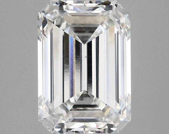 2.9 Carat Emerald Shaped Ideal Cut VS1 IGI Certified Lab Grown Diamond