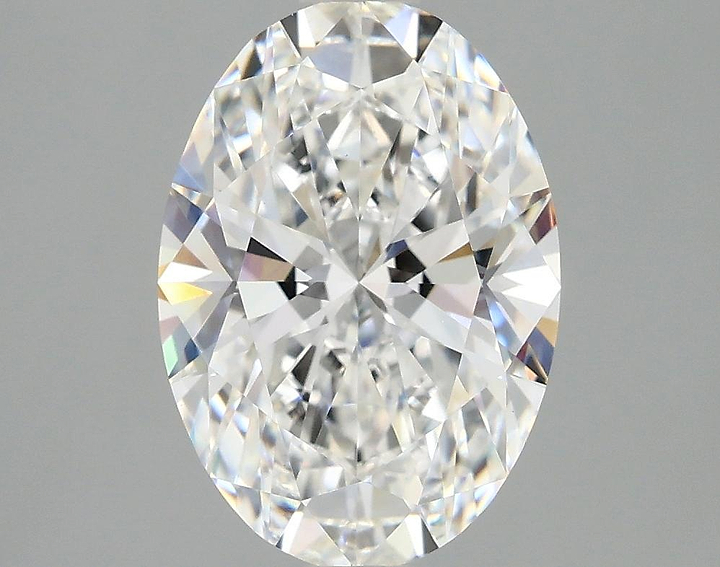 3.1 Carat Oval Shaped Ideal Cut VVS2 IGI Certified Lab Grown Diamond