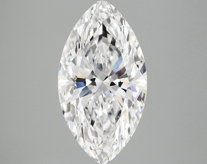 4.04 Carat Marquise Shaped Excellent Cut VVS2 IGI Certified Lab Grown Diamond