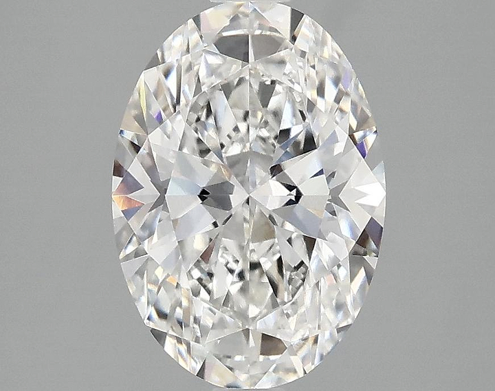 2.05 Carat Oval Shaped Ideal Cut VVS2 IGI Certified Lab Grown Diamond