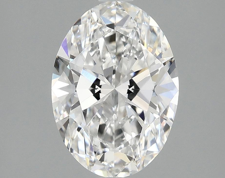 1.54 Carat Oval Shaped Ideal Cut VVS2 IGI Certified Lab Grown Diamond