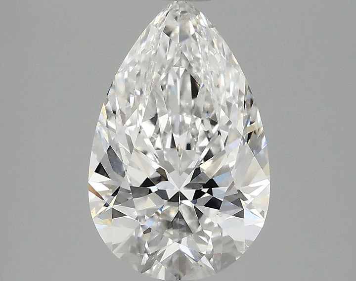 2.03 Carat Pear Shaped Ideal Cut VS1 IGI Certified Lab Grown Diamond