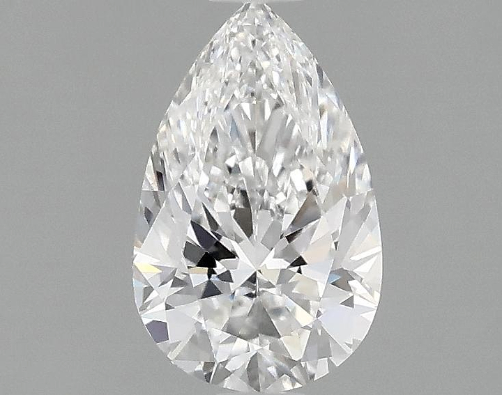 0.97 Carat Pear Shaped Ideal Cut VVS2 IGI Certified Lab Grown Diamond