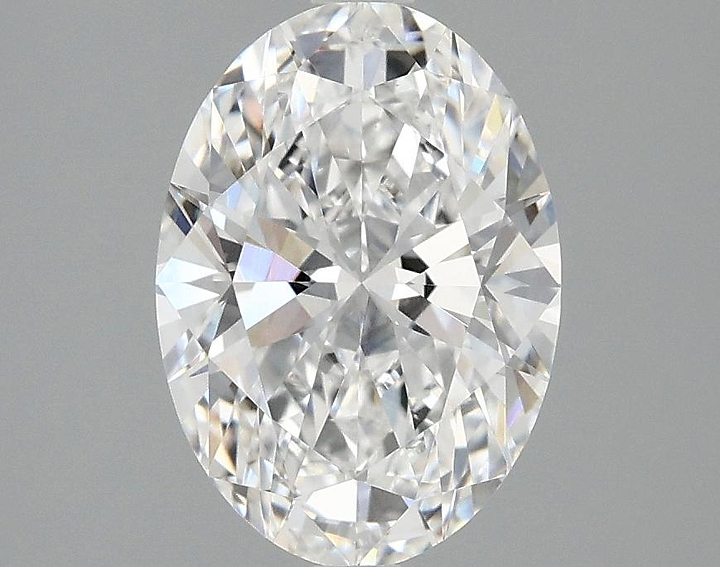 2.1 Carat Oval Shaped Ideal Cut VVS2 IGI Certified Lab Grown Diamond