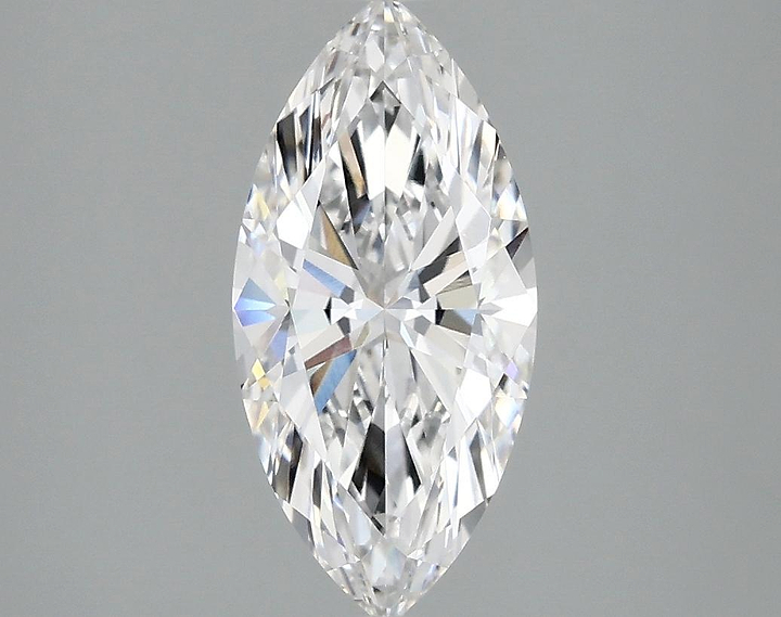 1.58 Carat Marquise Shaped Excellent Cut VVS2 IGI Certified Lab Grown Diamond