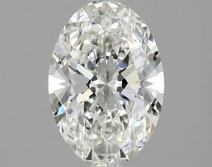 1.61 Carat Oval Shaped Ideal Cut VVS2 IGI Certified Lab Grown Diamond