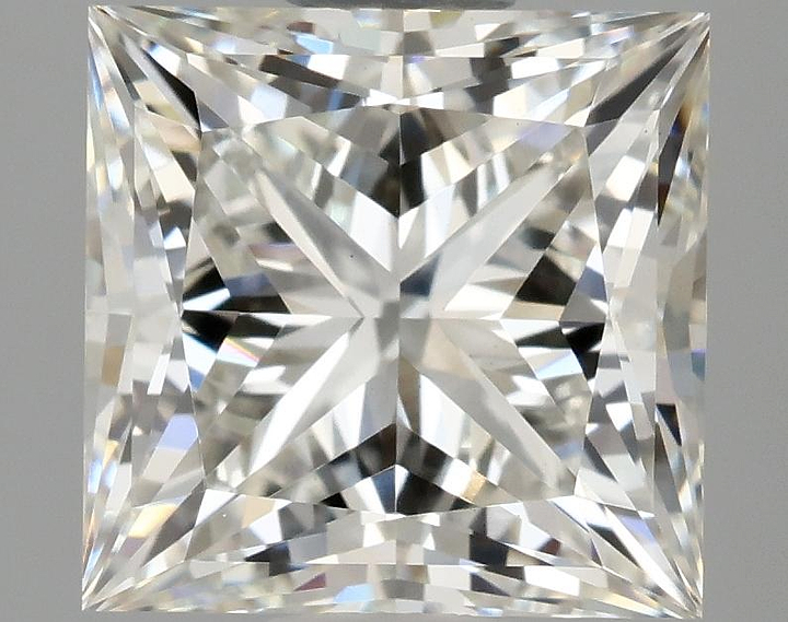 2.61 Carat Princess Shaped Ideal Cut VS1 IGI Certified Lab Grown Diamond