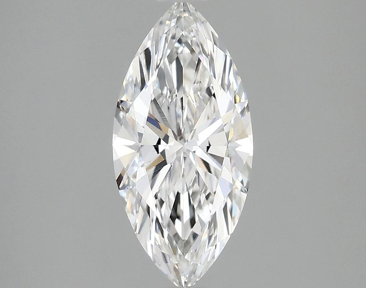 1.36 Carat Marquise Shaped Excellent Cut VVS2 IGI Certified Lab Grown Diamond