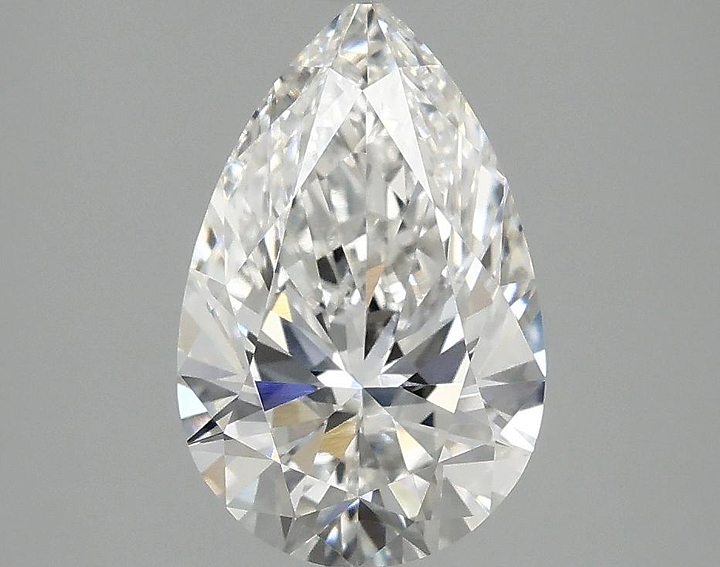 1.92 Carat Pear Shaped Ideal Cut VVS2 IGI Certified Lab Grown Diamond