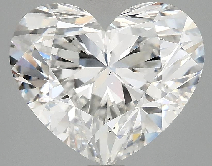 4.02 Carat Heart Shaped Excellent Cut VS2 IGI Certified Lab Grown Diamond