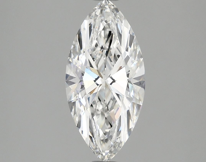 1.47 Carat Marquise Shaped Excellent Cut VVS2 IGI Certified Lab Grown Diamond