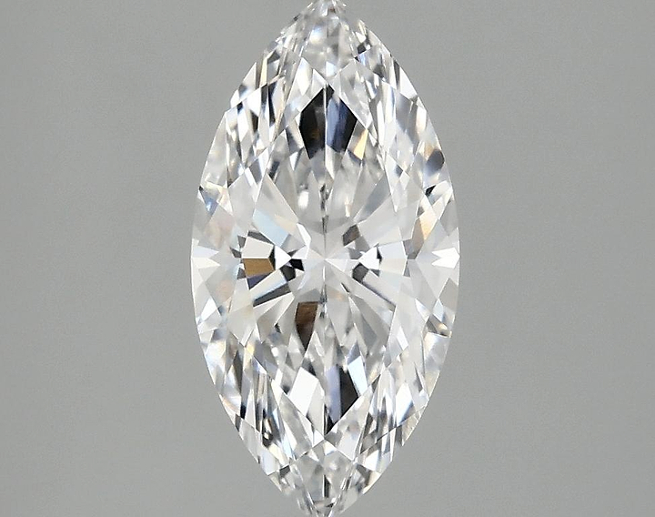 1.54 Carat Marquise Shaped Ideal Cut VVS2 IGI Certified Lab Grown Diamond