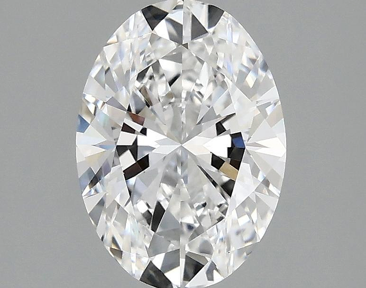 1.56 Carat Oval Shaped Ideal Cut VVS2 IGI Certified Lab Grown Diamond