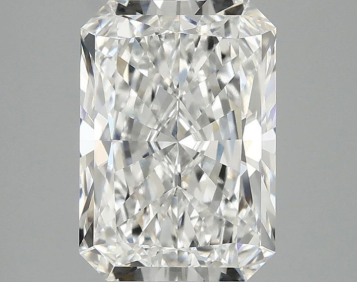 2.98 Carat Radiant Shaped Ideal Cut VVS2 IGI Certified Lab Grown Diamond