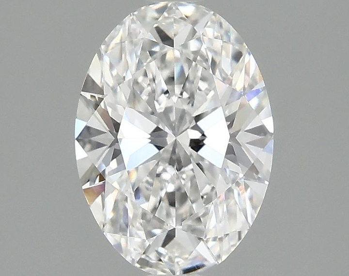 1.53 Carat Oval Shaped Ideal Cut VVS2 IGI Certified Lab Grown Diamond
