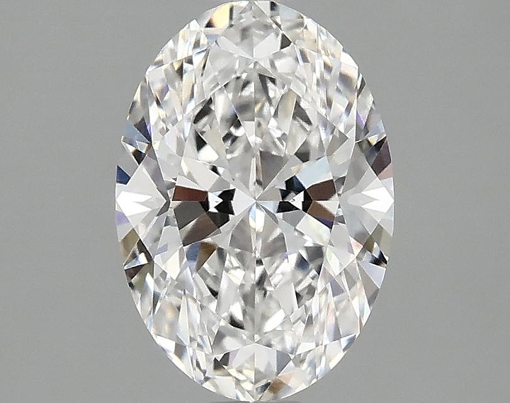 1.58 Carat Oval Shaped Ideal Cut VVS2 IGI Certified Lab Grown Diamond