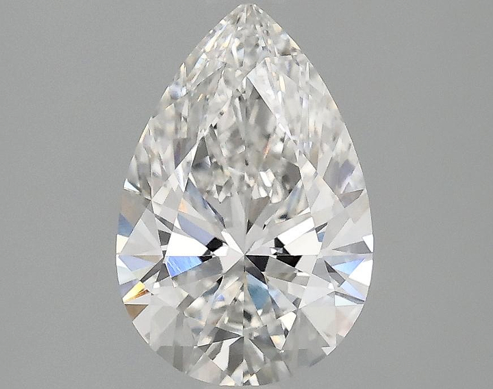1.59 Carat Pear Shaped Excellent Cut VVS2 IGI Certified Lab Grown Diamond