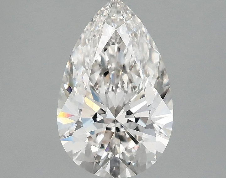2.1 Carat Pear Shaped Ideal Cut VS1 IGI Certified Lab Grown Diamond