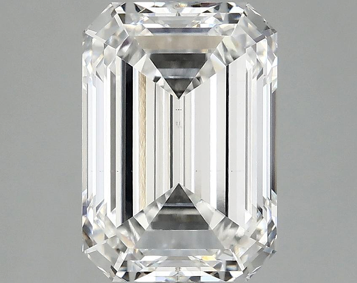 3.05 Carat Emerald Shaped Ideal Cut VS1 IGI Certified Lab Grown Diamond