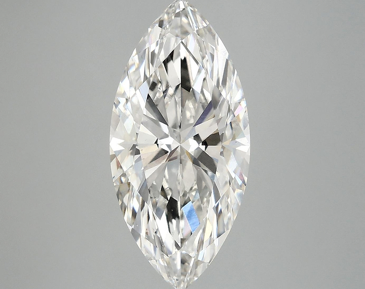 3.95 Carat Marquise Shaped Excellent Cut VS1 IGI Certified Lab Grown Diamond