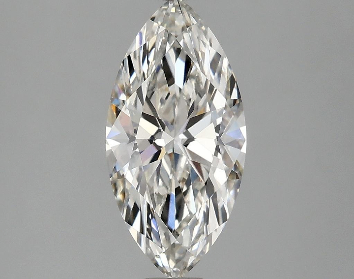 1.58 Carat Marquise Shaped Ideal Cut VVS2 IGI Certified Lab Grown Diamond