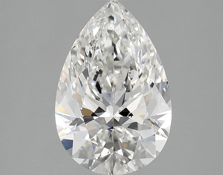 2.02 Carat Pear Shaped Excellent Cut VVS2 IGI Certified Lab Grown Diamond