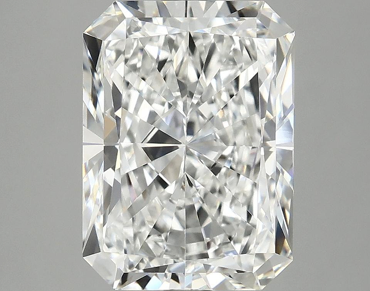 4.06 Carat Radiant Shaped Excellent Cut VVS2 IGI Certified Lab Grown Diamond