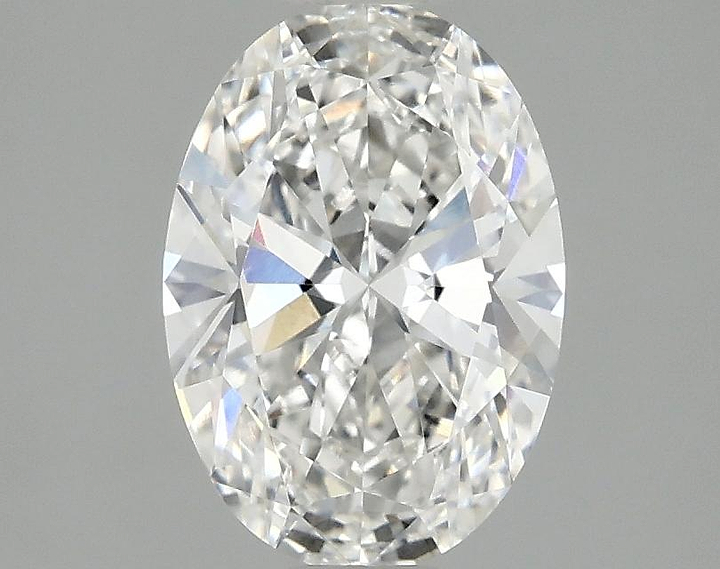 1.5 Carat Oval Shaped Ideal Cut VVS2 IGI Certified Lab Grown Diamond