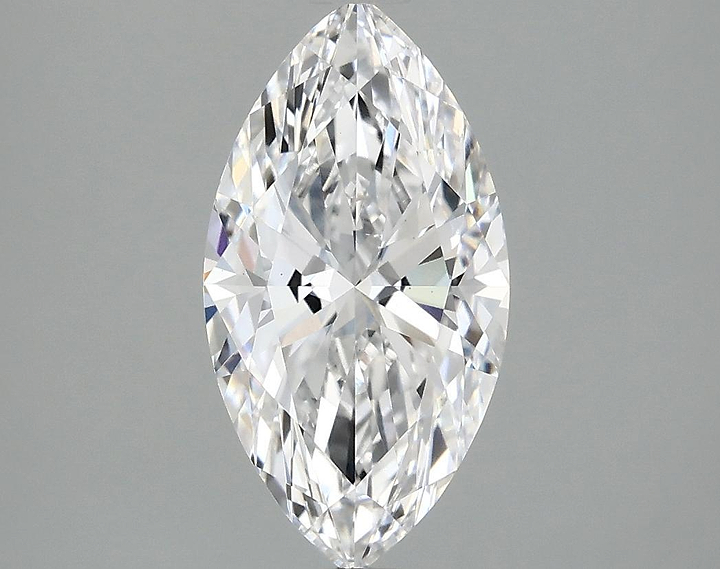 2.03 Carat Marquise Shaped Excellent Cut VS1 IGI Certified Lab Grown Diamond