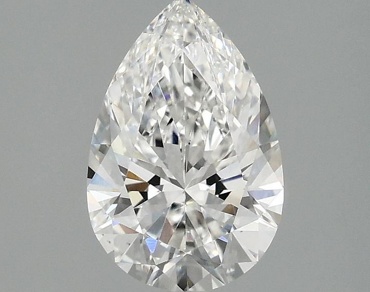1.54 Carat Pear Shaped Excellent Cut VS1 IGI Certified Lab Grown Diamond