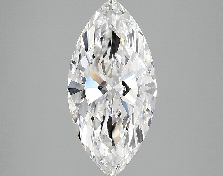 3.05 Carat Marquise Shaped Ideal Cut VS1 IGI Certified Lab Grown Diamond