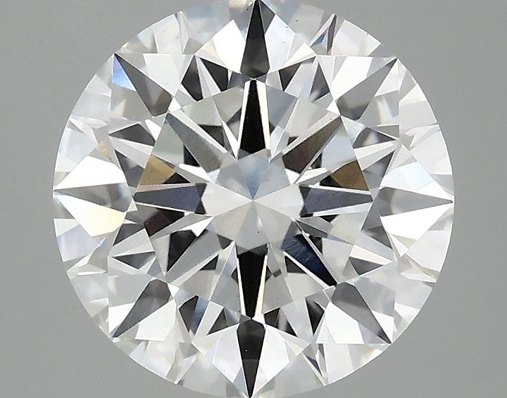 3.09 Carat Round Shaped Ideal Cut VS1 IGI Certified Lab Grown Diamond