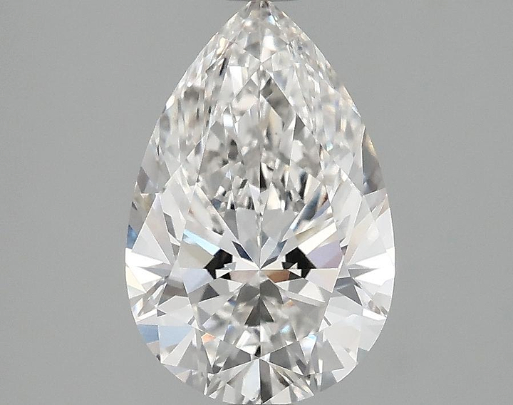 2.07 Carat Pear Shaped Excellent Cut VS1 IGI Certified Lab Grown Diamond