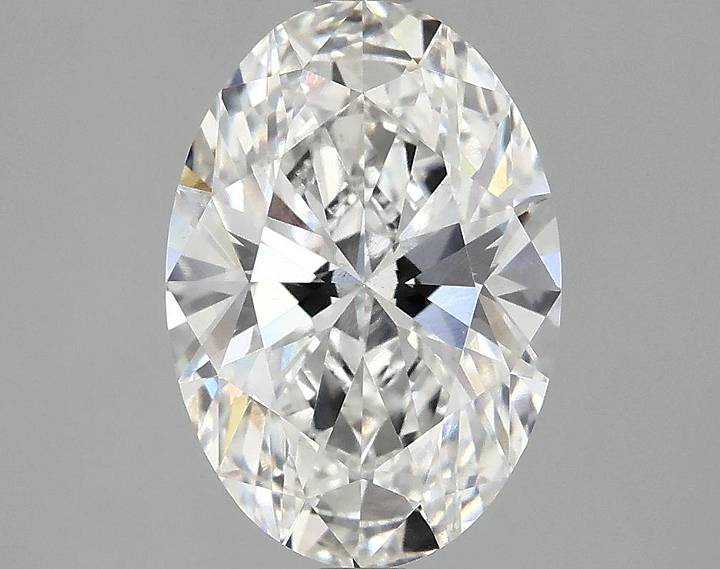 3.07 Carat Oval Shaped Ideal Cut VS2 IGI Certified Lab Grown Diamond