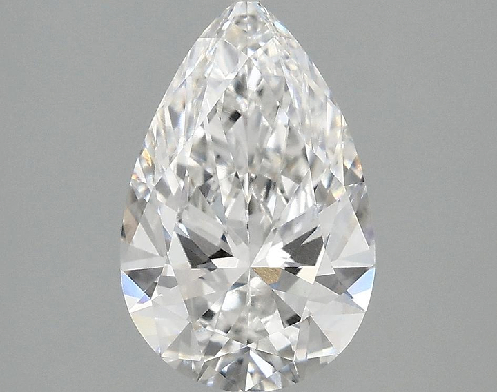 1.97 Carat Pear Shaped Ideal Cut VVS2 IGI Certified Lab Grown Diamond